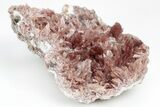 Fibrous, Rose-Red Inesite Crystal Aggregation - South Africa #210754-2